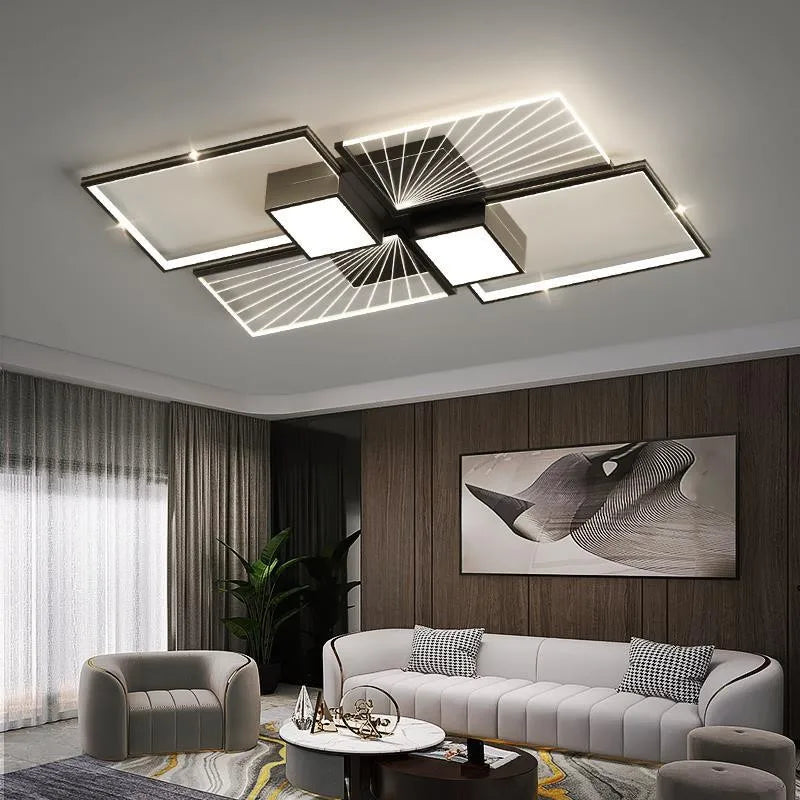 Plafonnier LED nordique pour chambre salon salle à manger étude Design créatif Lustre décoration de la maison luminaire Lustre - vue 6 sur 11