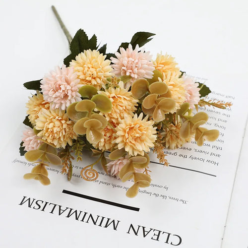 bouquet de fleurs artificielles décoratif pour intérieur et événements - vue 16 sur 25