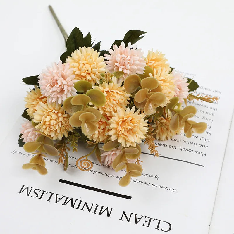 bouquet de fleurs artificielles décoratif pour intérieur et événements - vue 15 sur 25