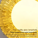 Applique murale nordiques pour chambre intérieure salon couloir salle d'étude mur moderne verre luminaires muraux G9 fer décoration de la maison