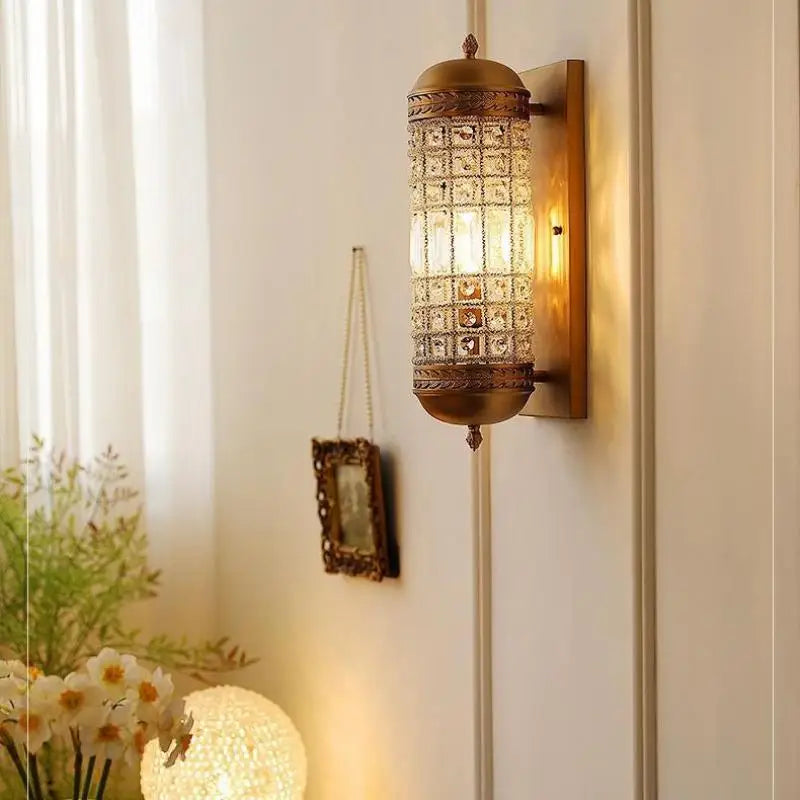 applique murale en cristal pour un éclairage contemporain élégant - vue 5 sur 9