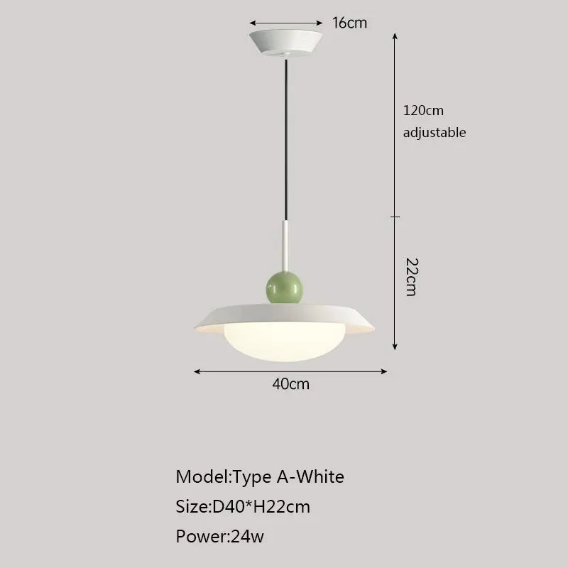 Suspension nordique led décoration maison éclairage intérieur - vue 12 sur 18