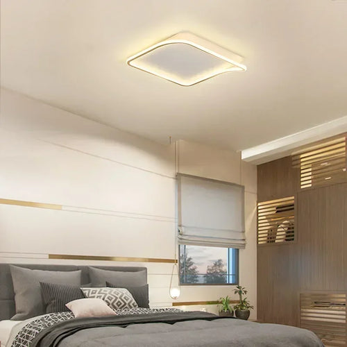 plafonnier moderne à leds pour décoration intérieure élégante et lumineuse - vue 2 sur 12
