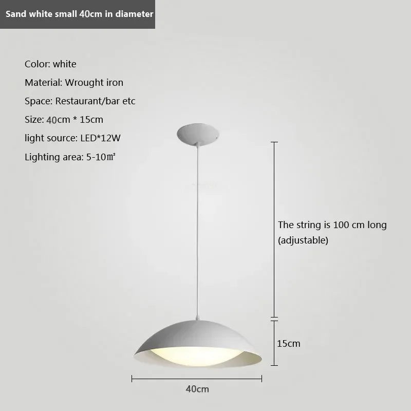 suspension moderne en fer minimaliste pour intérieur