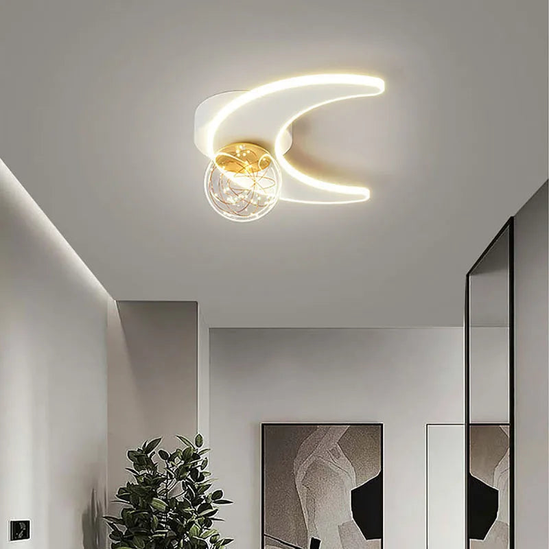 Plafonnier moderne à LEDs pour salon salle à manger chambre couloir balcon décor à la maison