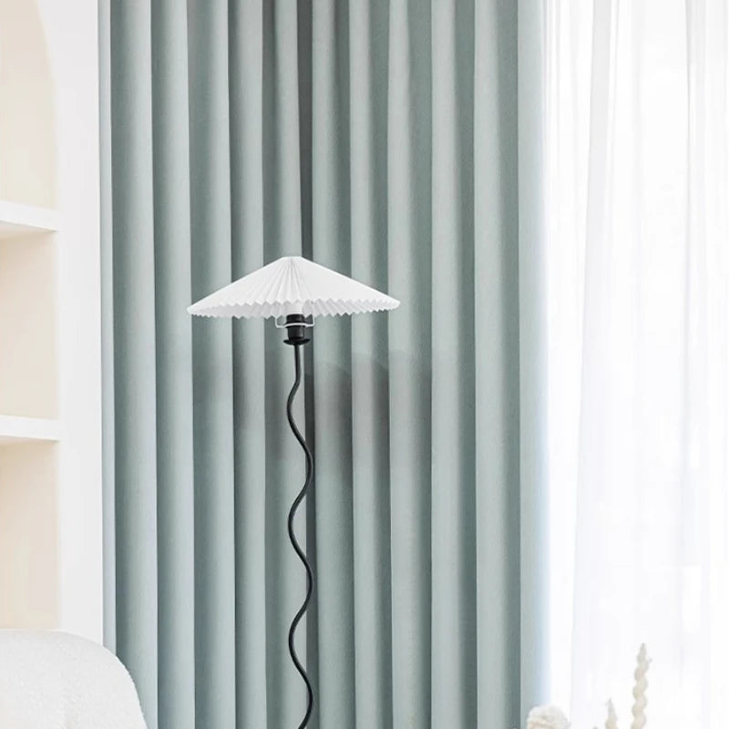 Rideau occultant style minimaliste plissé pour salon chambre - vue 4 sur 16