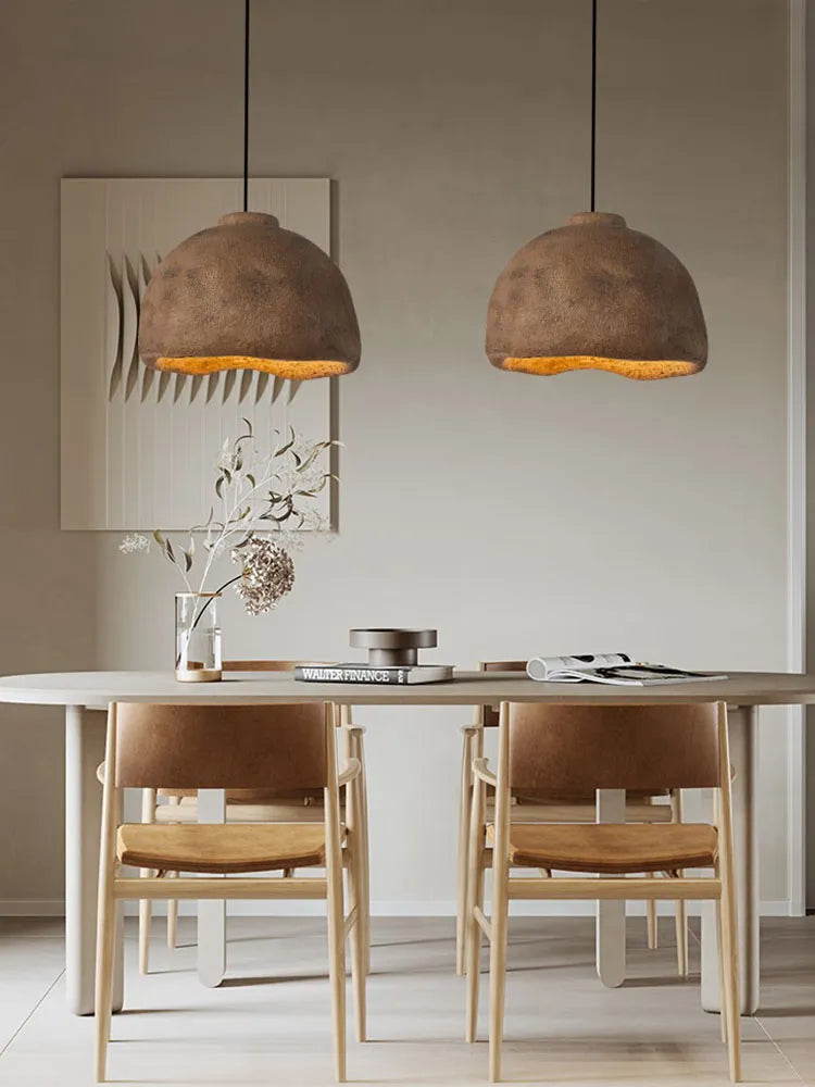 Lustre Wabi-sabi nordique simple moderne - vue 3 sur 16