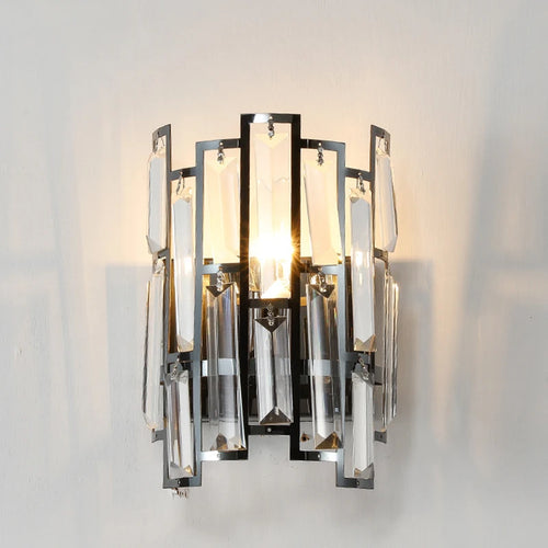applique murale en cristal moderne pour intérieur élégant - vue 4 sur 6