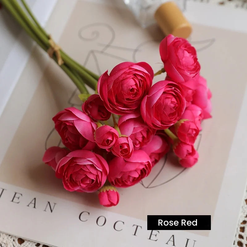 bouquet de fleurs artificielles pour mariage et décoration - vue 8 sur 10