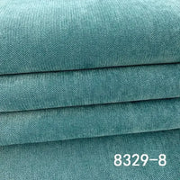 Tissu chenille uni epais pour ameublement salon diy