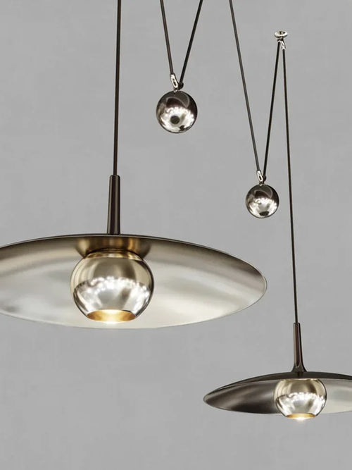 suspension lumineuse réglable design moderne pour intérieur - vue 5 sur 13
