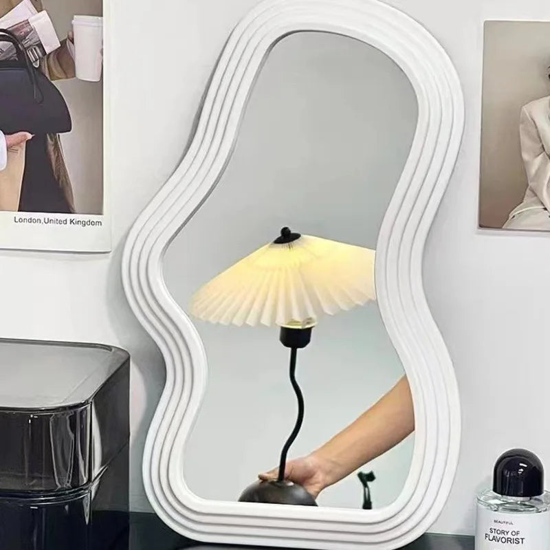 miroir mural nuage kawaii pour décoration intérieure et maquillage - vue 4 sur 12