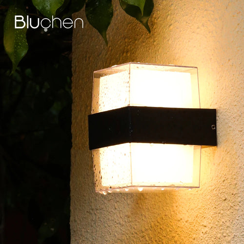 applique murale led étanche moderne pour extérieur et intérieur - vue 2 sur 9