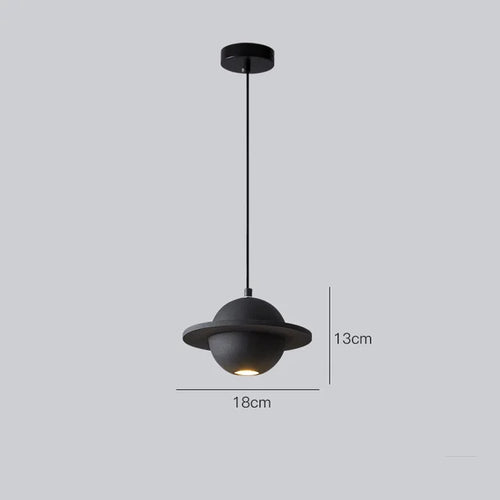 suspension en béton design mini planètes pour décoration intérieure - vue 14 sur 16