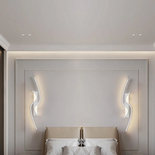 applique murale led moderne pour décoration intérieure élégante - vue 5 sur 12