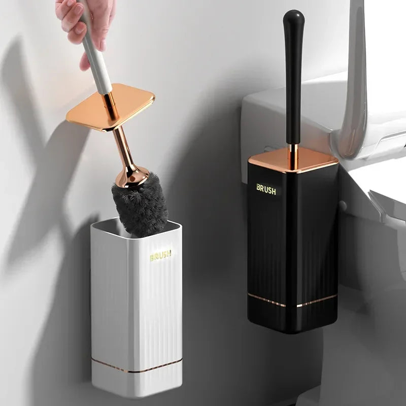 brosse en silicone pour nettoyage efficace des toilettes - vue 4 sur 8