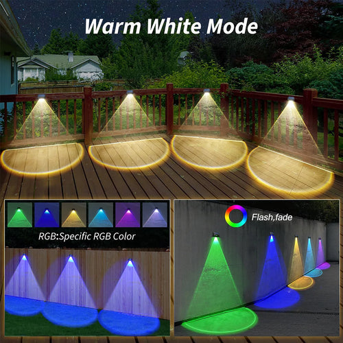 lampes solaires étanches pour éclairage extérieur crépuscule à aube - vue 5 sur 8