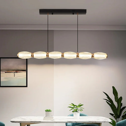 lustre de table en racine de lotus minimaliste nordique