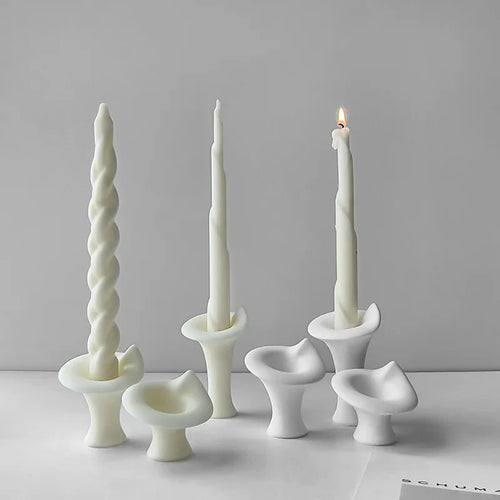 moule en silicone pour chandelier d'aromathérapie décoratif à faire soi-même - vue 5 sur 9