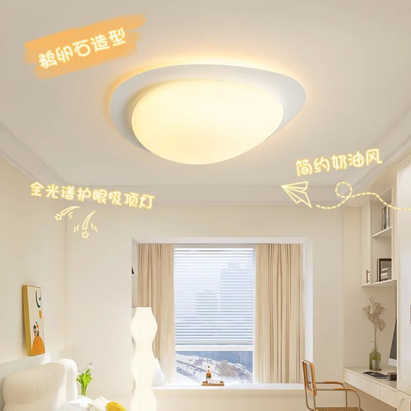 Plafonnier Led japonais en bois - vue 3 sur 10
