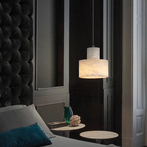 suspension moderne en marbre naturel pour décoration intérieure - vue 2 sur 7