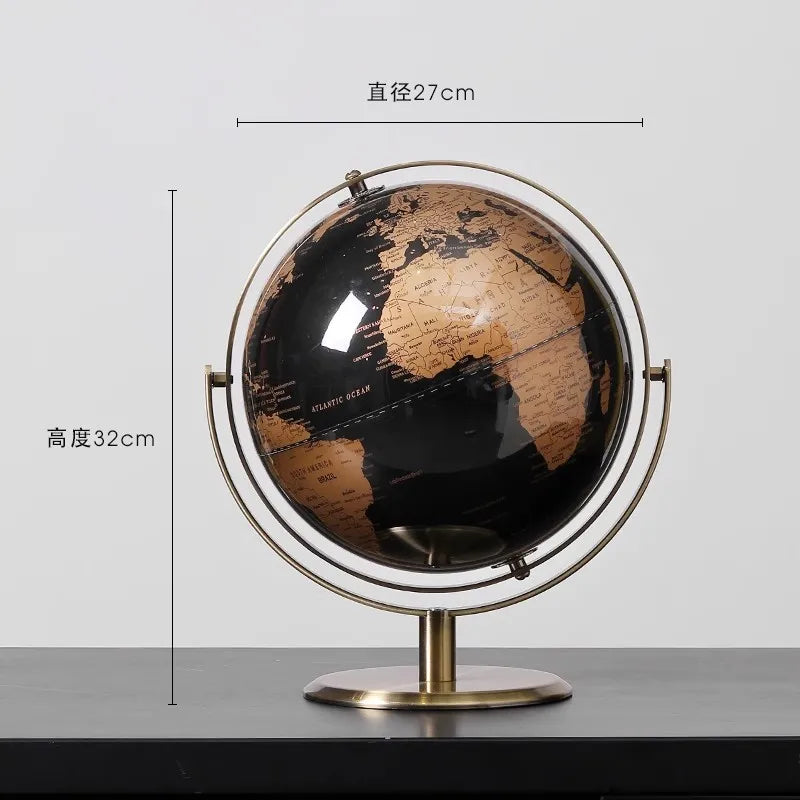 lampe de décoration globe américain luminaire haut de gamme élégant - vue 9 sur 9