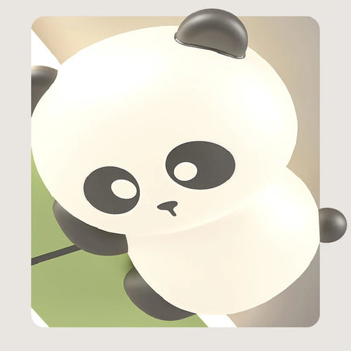 plafonnier panda mignon pour chambre d'enfant moderne minimaliste - vue 3 sur 6