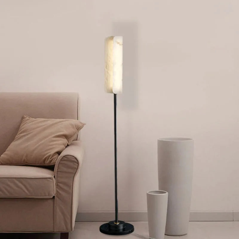 lustre nordique en marbre led pour décoration moderne