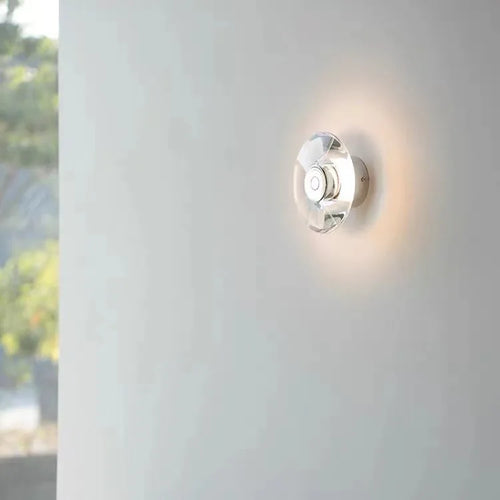 applique murale led en cristal pour décoration intérieure élégante - vue 4 sur 6