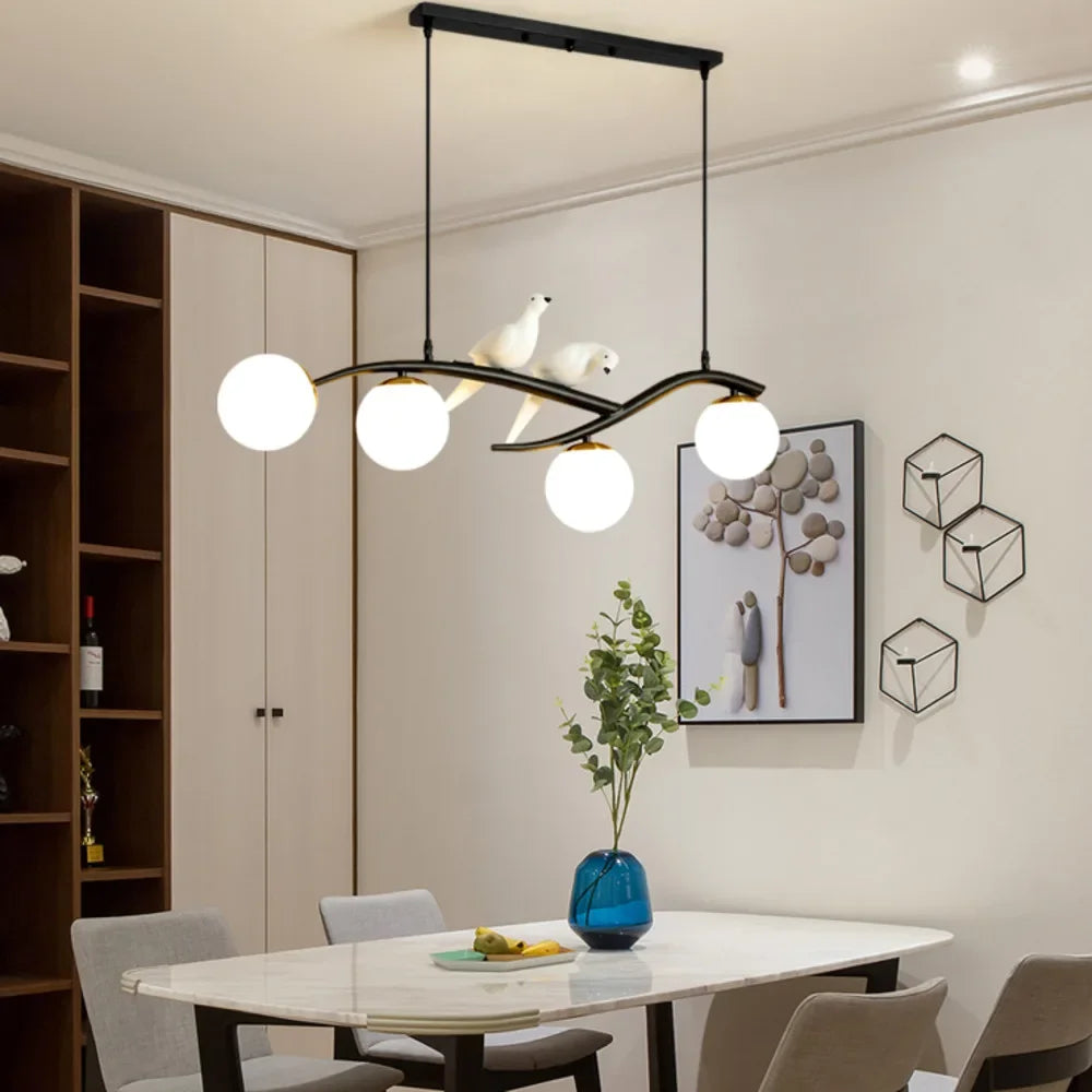 suspension design moderne forme oiseau scandinave décoratif winfordo - vue 6 sur 18