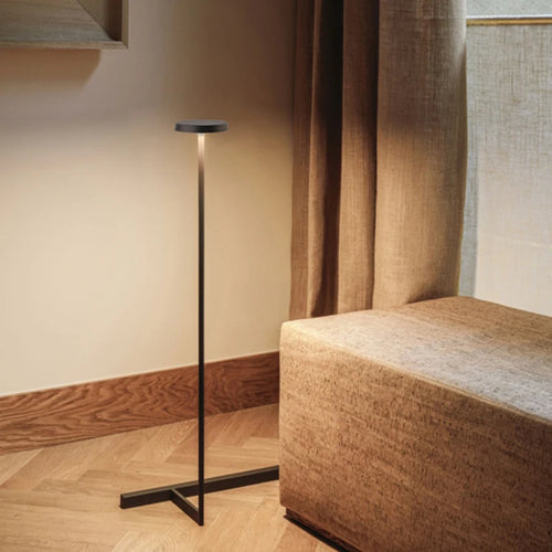 Lampadaire LED design moderne pour chambre à coucher décoration main contrôleur lampe sur pied luminaire nordique lampe de bureau - vue 6 sur 9