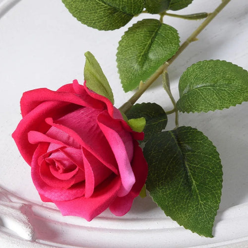 lot de 100 roses artificielles pour décoration mariage fête - vue 13 sur 18