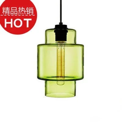 lustre suspendu moderne en verre transparent design élégant - vue 17 sur 28
