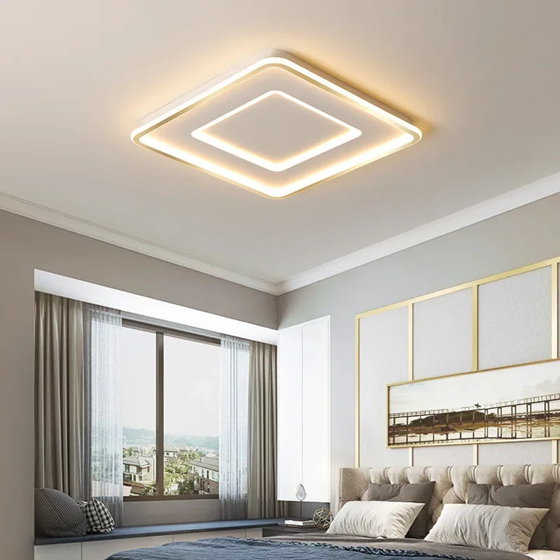 lustre moderne à leds pour décoration intérieure luminaire - vue 4 sur 24