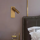 3W LED Applique murale de lecture avec interrupteur DC5V USB Port de charge chevet 350 degrés Rotation chambre hôtel tête de lit appliques lumière
