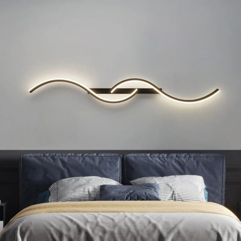 applique murale led moderne pour décoration intérieure élégante - vue 5 sur 12