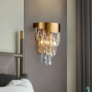 applique murale moderne en cristal de luxe décoration intérieure élégante
