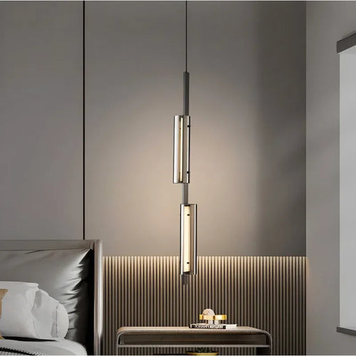 suspension à led en laiton pour décoration moderne intérieure - vue 3 sur 8
