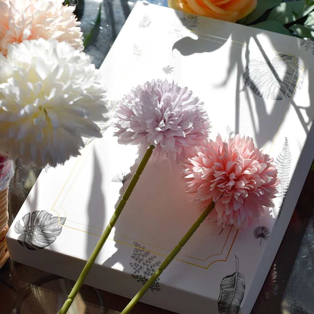fleurs d'hortensia artificielles pour décoration de mariage et table - vue 2 sur 10