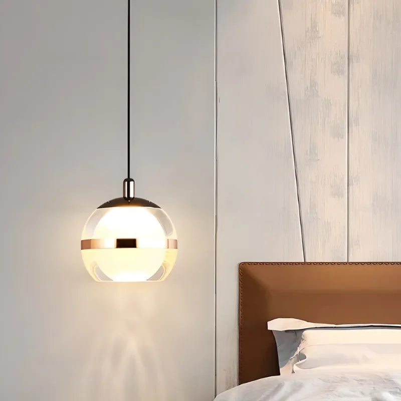 suspension moderne en aluminium pour décoration intérieure élégante - vue 4 sur 7