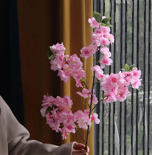 branche de fleur de cerisier artificielle pour décoration douce - vue 5 sur 11