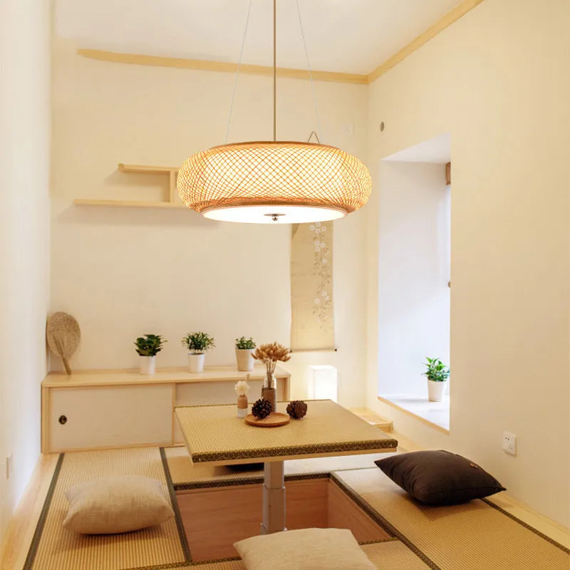 suspension en bambou style japonais modernes