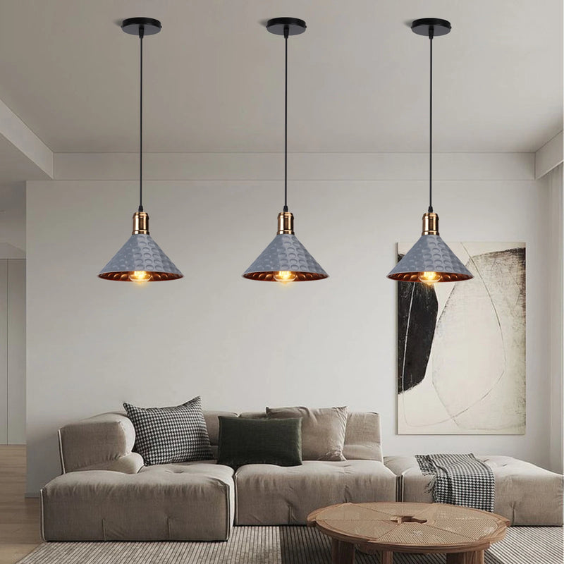 Métal Retro Suspension Luminaire Industrielle Vintage Plafonnier Lustre Métal Retro Suspension Luminaire Industrielle Vintage Plafonnier Lustre