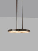 Lustre rétro en marbre noir