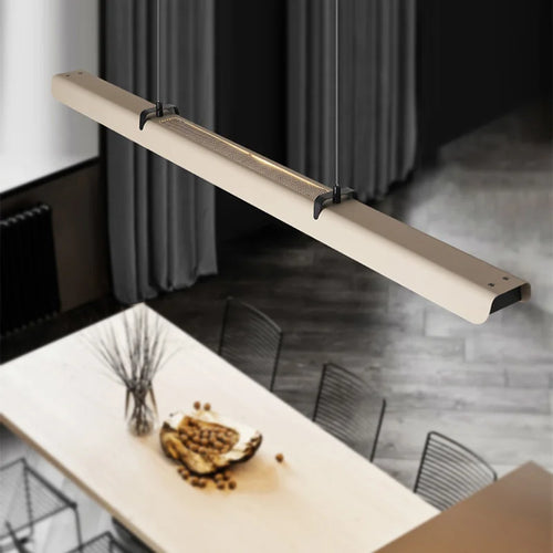 lampe led suspendue décorative avec cordon métallique gradation variable - vue 3 sur 8