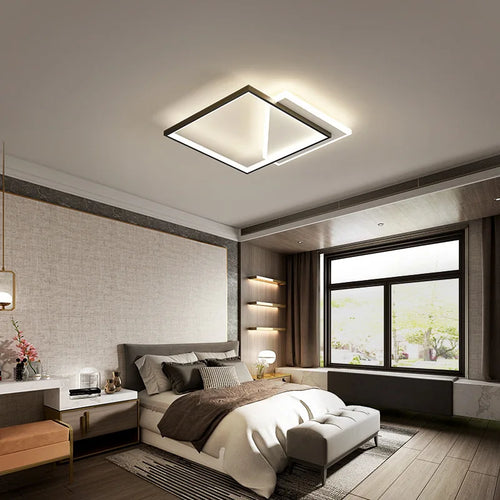 Modern LED Ceiling Lights Surface Mounting Lamp for Living Dining Room - vue 4 sur 16