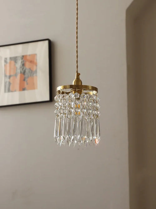 lustre romantique cristal français pour intérieur élégant et raffiné - vue 3 sur 7