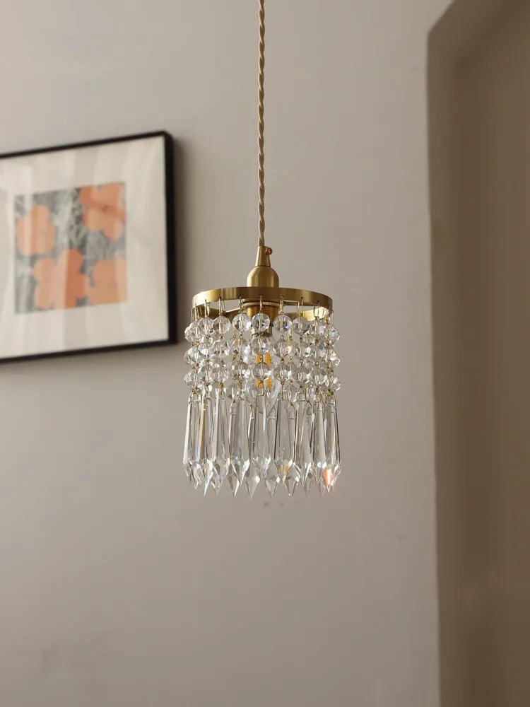 lustre romantique cristal français pour intérieur élégant et raffiné - vue 3 sur 7