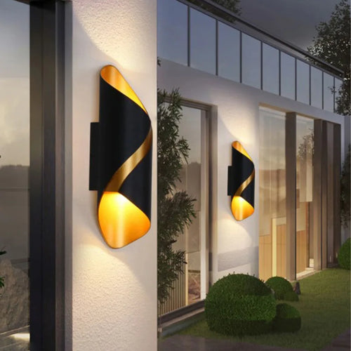 applique murale led étanche moderne pour extérieur et intérieur - vue 4 sur 10
