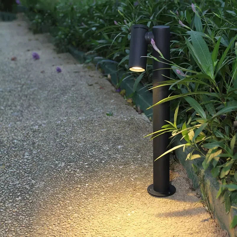 lampe de pelouse imperméable pour éclairage extérieur jardin - vue 5 sur 7